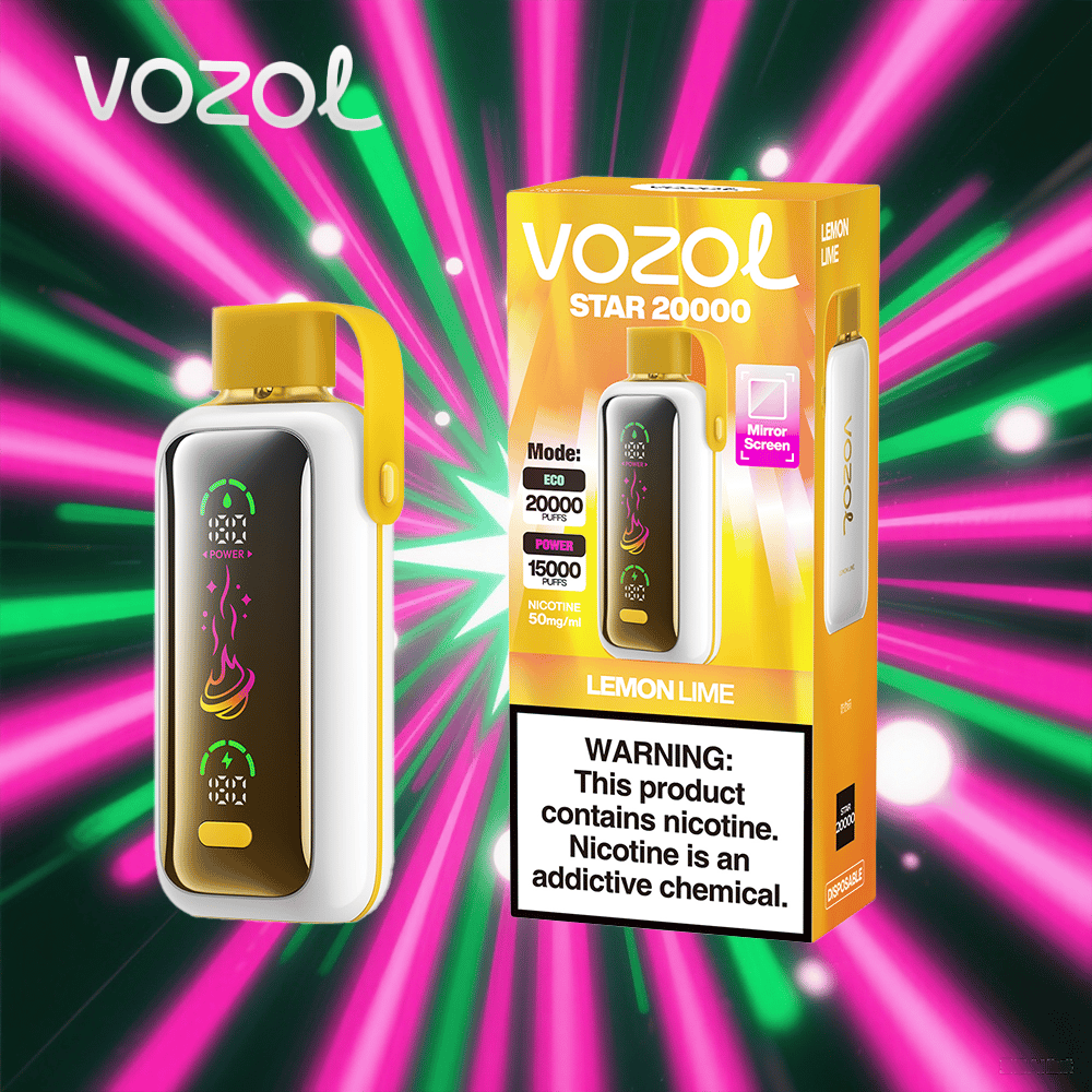 Vozol Star 20K | 20,000 Puffs & Dual Mode Power & Mirror Screen (EU) - Image 11