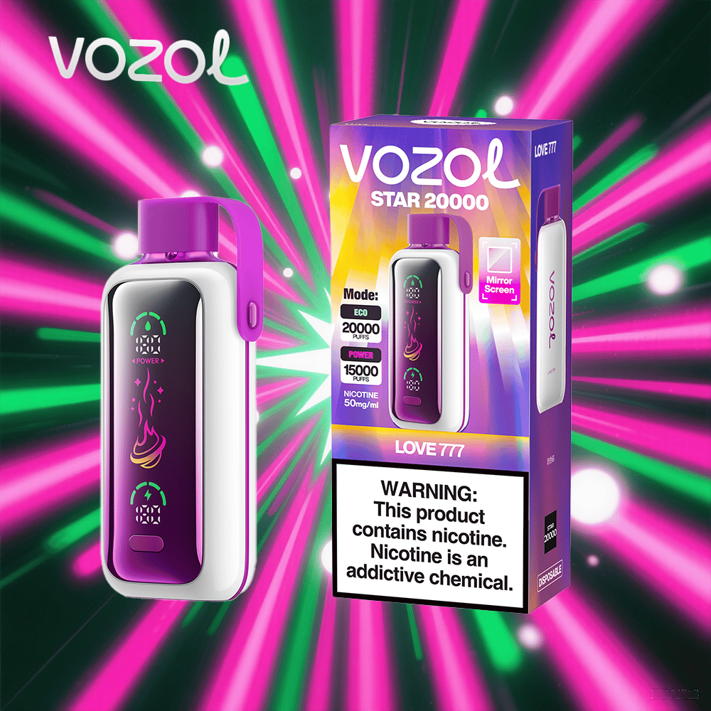 Vozol Star 20K | 20,000 Puffs & Dual Mode Power & Mirror Screen (EU) - Image 10