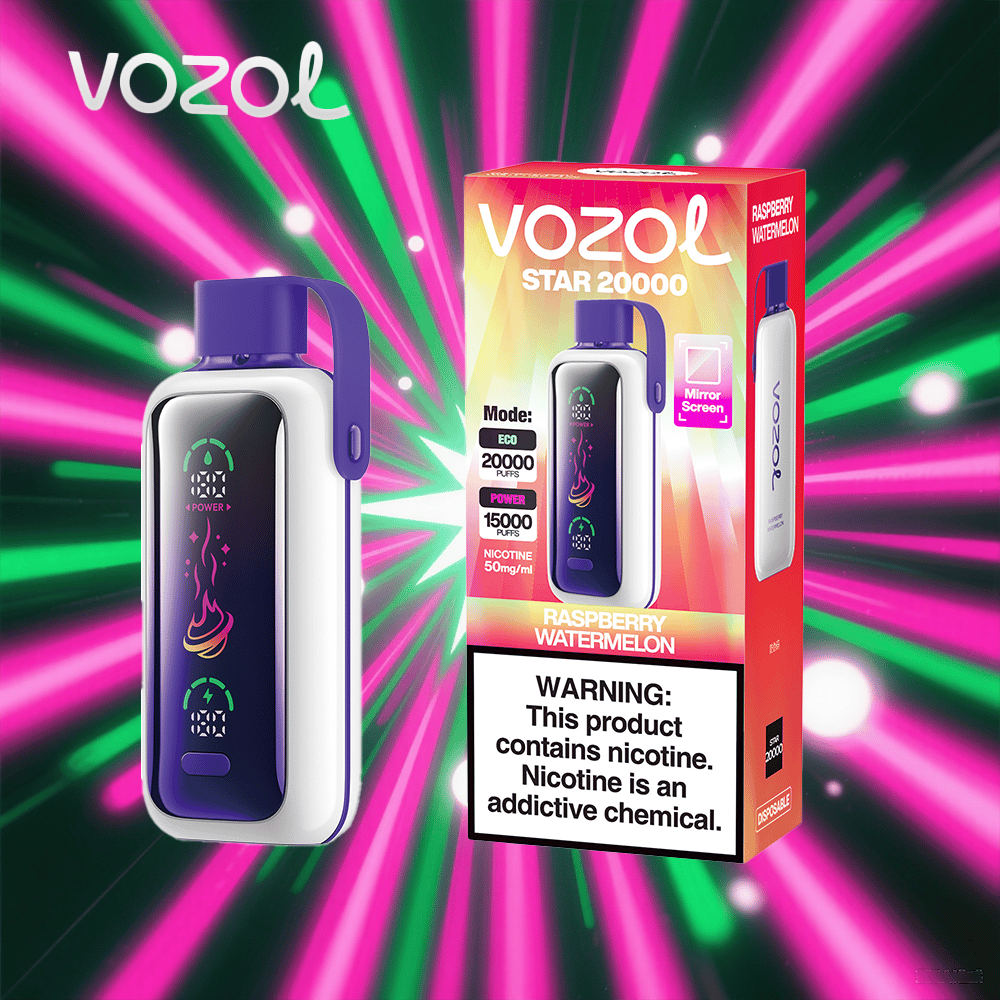 Vozol Star 20K | 20,000 Puffs & Dual Mode Power & Mirror Screen (EU) - Image 6