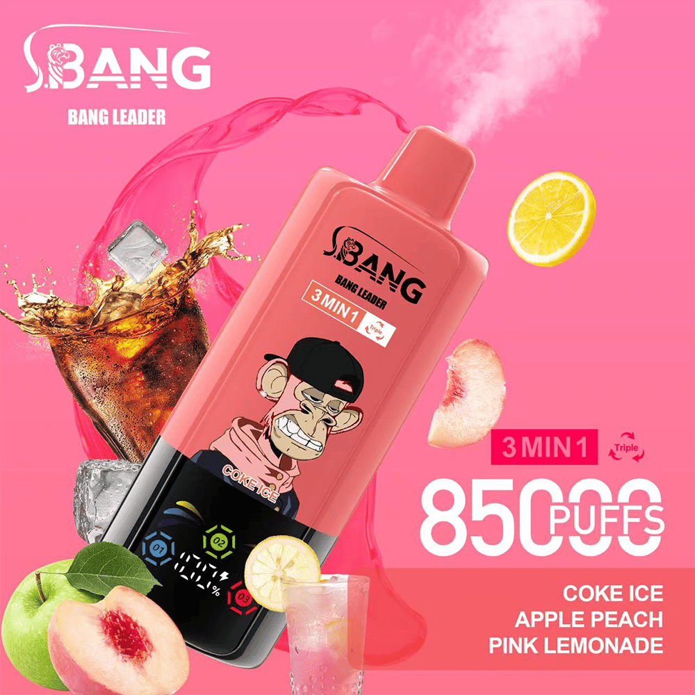 Bang Leader 85K | 85000 Puffs Vape ,3 in 1 Flavors ,Disposable Vape Device - Image 12