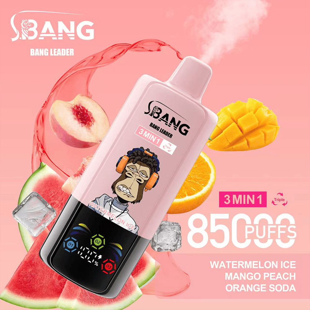 Bang Leader 85K | 85000 Puffs Vape ,3 in 1 Flavors ,Disposable Vape Device - Image 2