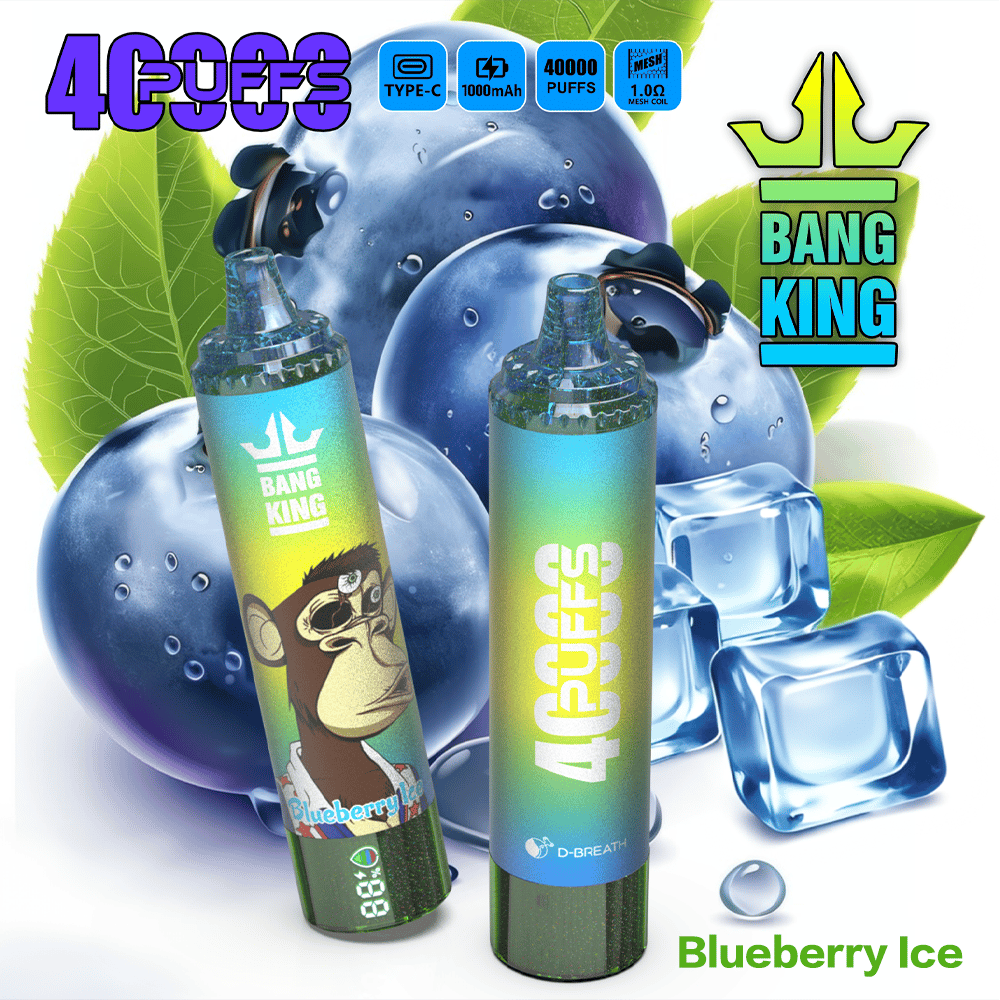 Bang King 40K Disposable Vape – 40,000 Puffs, Mesh Coil, 1000mAh Type-C & Power Display - Image 12
