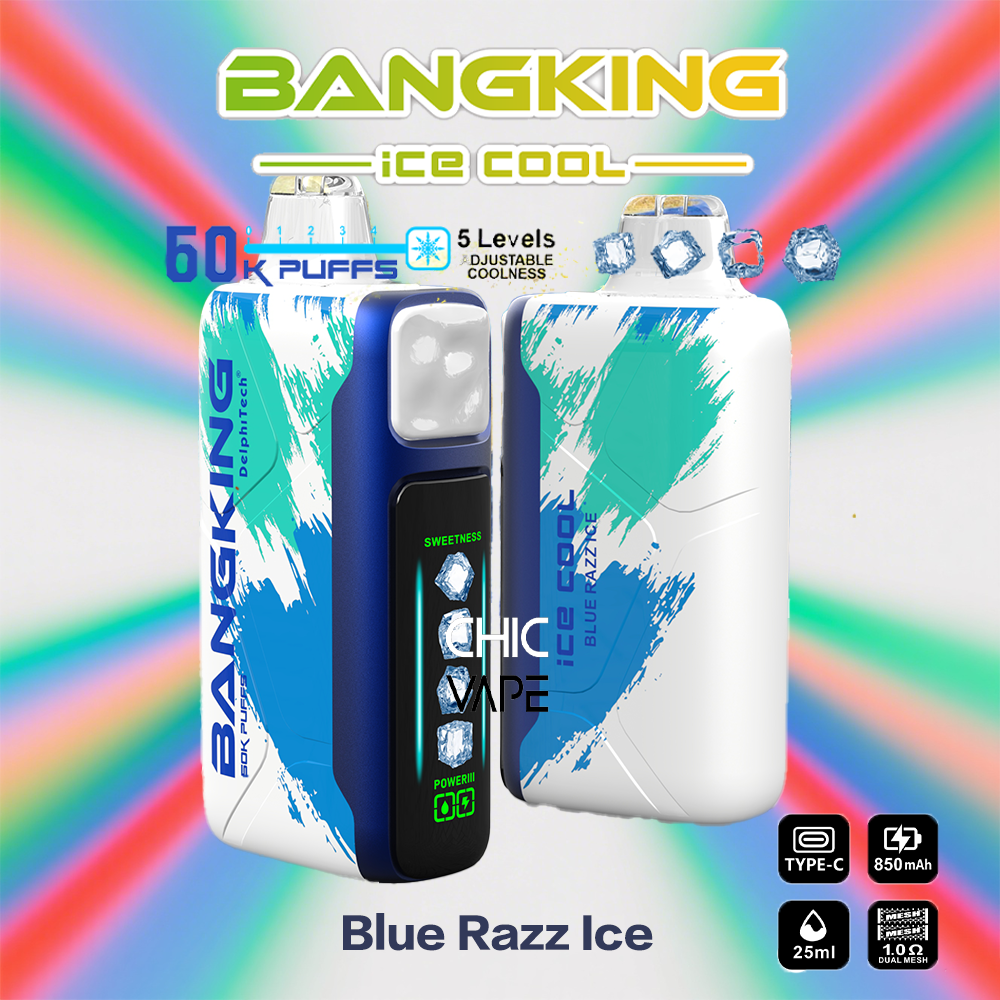 BangKing Ice Cool 60K – 12 Flavors, 60000 Puffs, Adjustable Cool Vape - Image 13