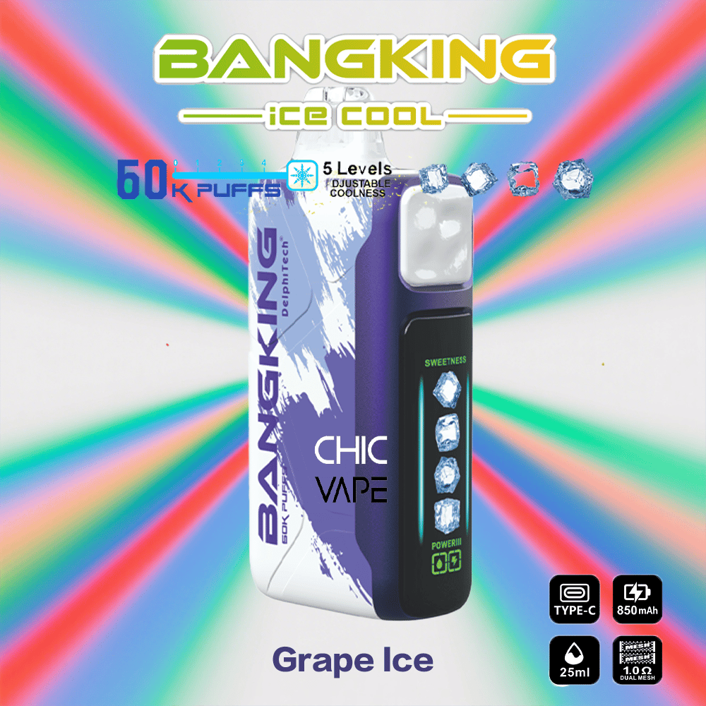 BangKing Ice Cool 60K – 12 Flavors, 60000 Puffs, Adjustable Cool Vape - Image 11