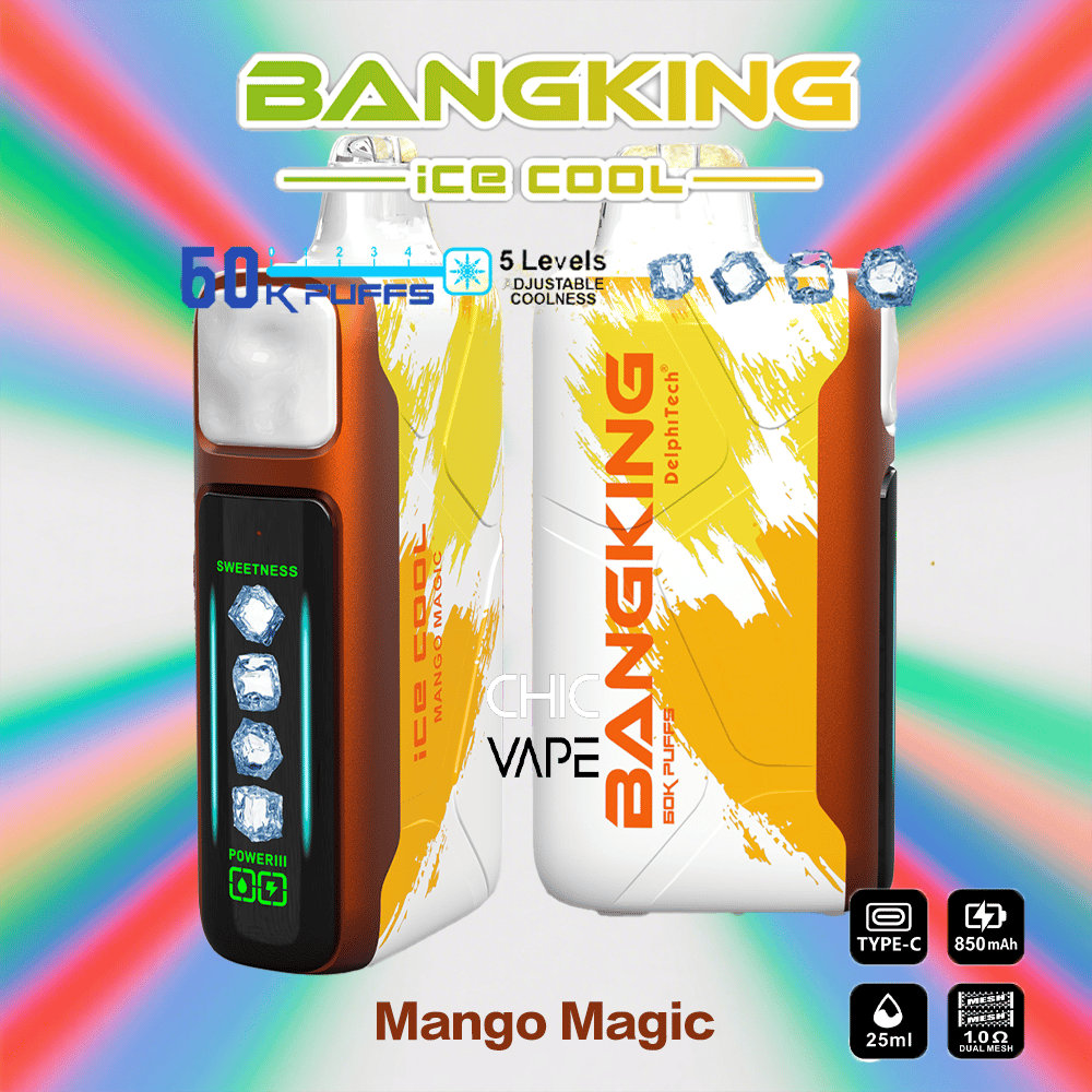 BangKing Ice Cool 60K – 12 Flavors, 60000 Puffs, Adjustable Cool Vape - Image 10