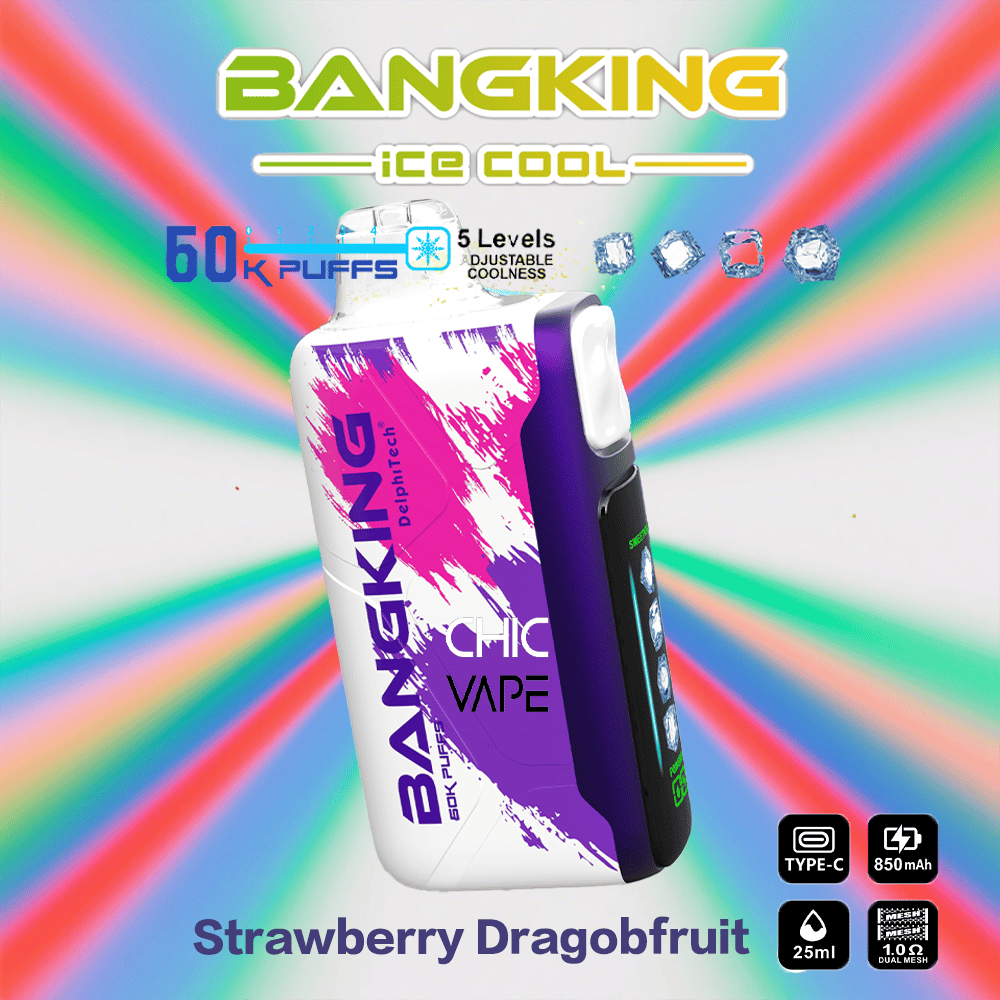 BangKing Ice Cool 60K – 12 Flavors, 60000 Puffs, Adjustable Cool Vape - Image 6