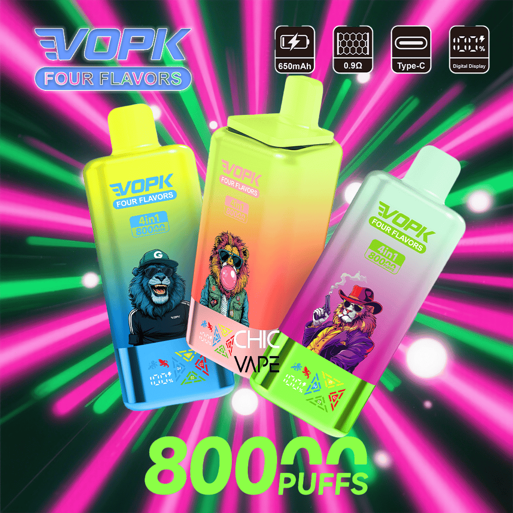 VOPK Four Flavors 80K | 4-in-1 switchable flavor,80K Puffs,Disposable Vapes