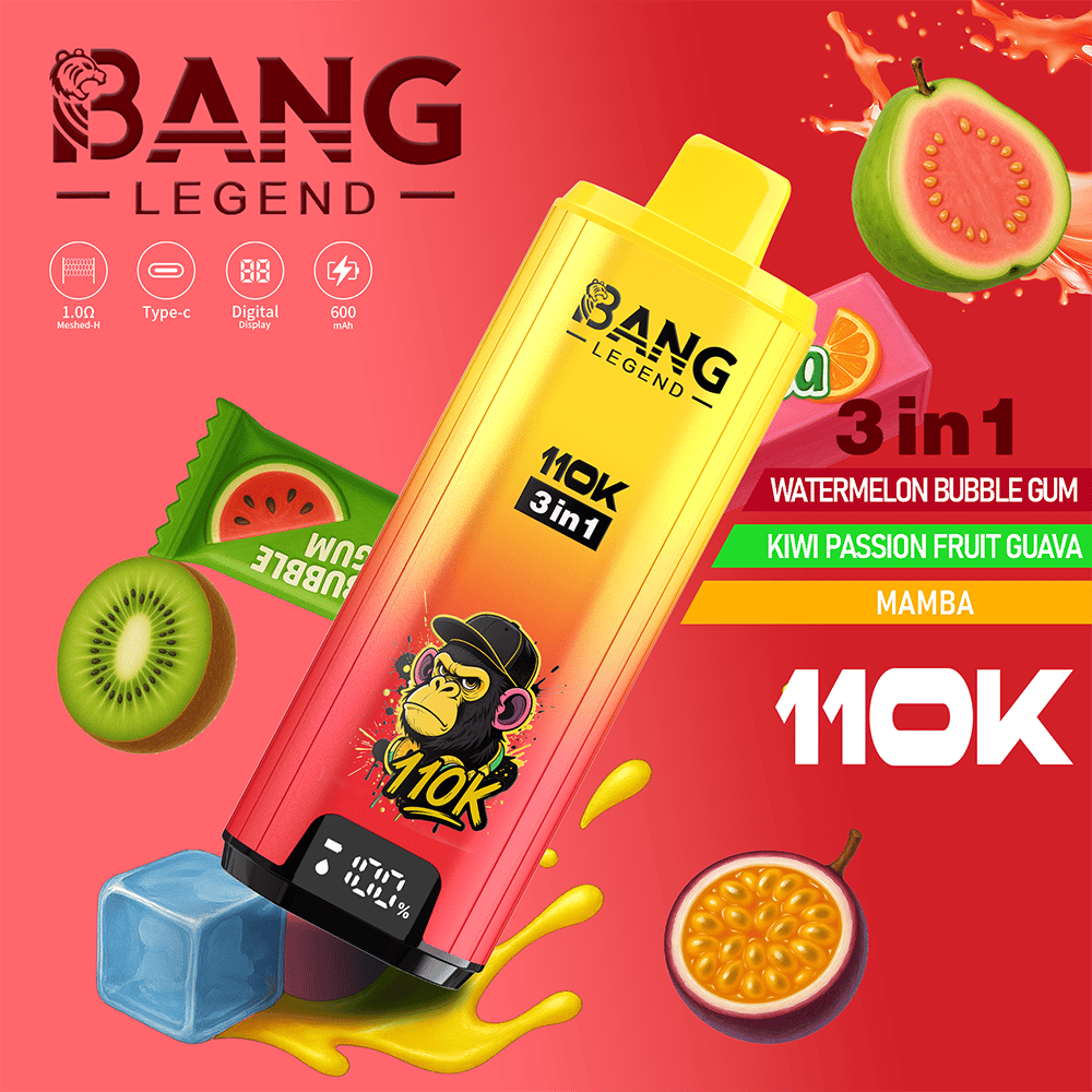 Bang Legend 110K 3in1 | 110,000 Puffs & a 3-in-1 Flavor System Disposable Vapes - Image 13