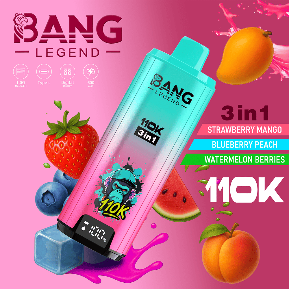 Bang Legend 110K 3in1 | 110,000 Puffs & a 3-in-1 Flavor System Disposable Vapes - Image 11