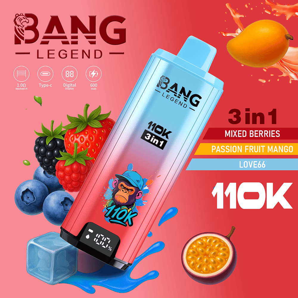 Bang Legend 110K 3in1 | 110,000 Puffs & a 3-in-1 Flavor System Disposable Vapes - Image 7