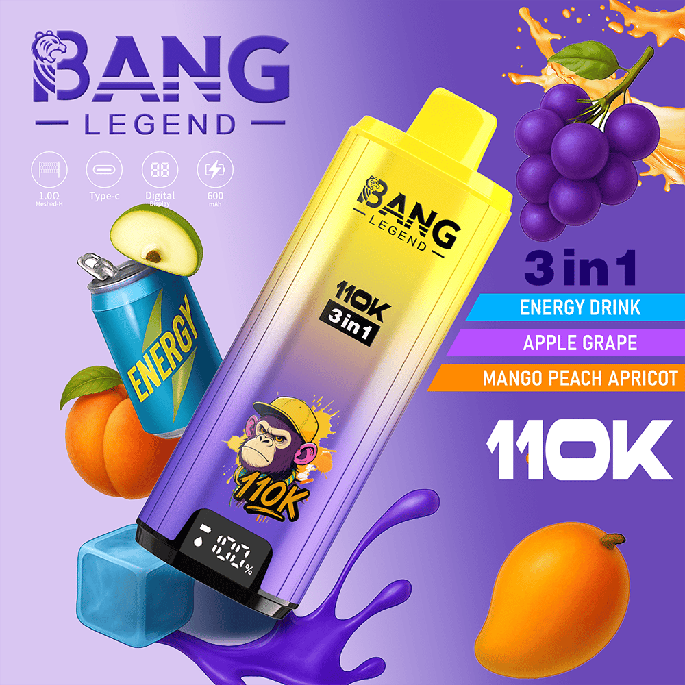 Bang Legend 110K 3in1 | 110,000 Puffs & a 3-in-1 Flavor System Disposable Vapes - Image 6