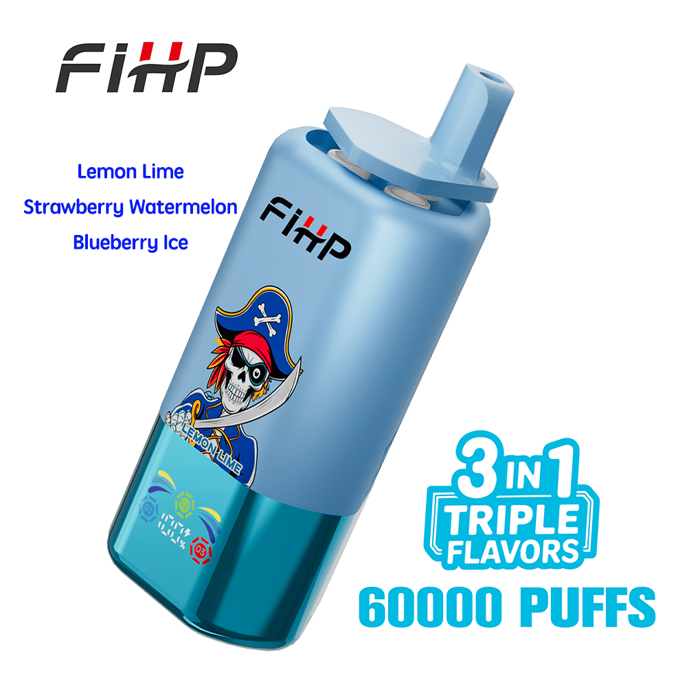FiHP 60000 Triple Flavors | 60000 Puffs & 3 Switchable Flavors & LED Screen - Image 2