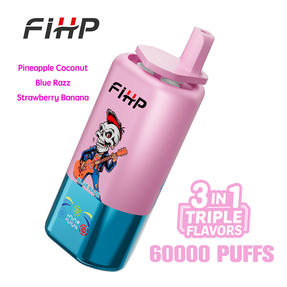 FiHP 60000 Triple Flavors | 60000 Puffs & 3 Switchable Flavors & LED Screen - Image 4