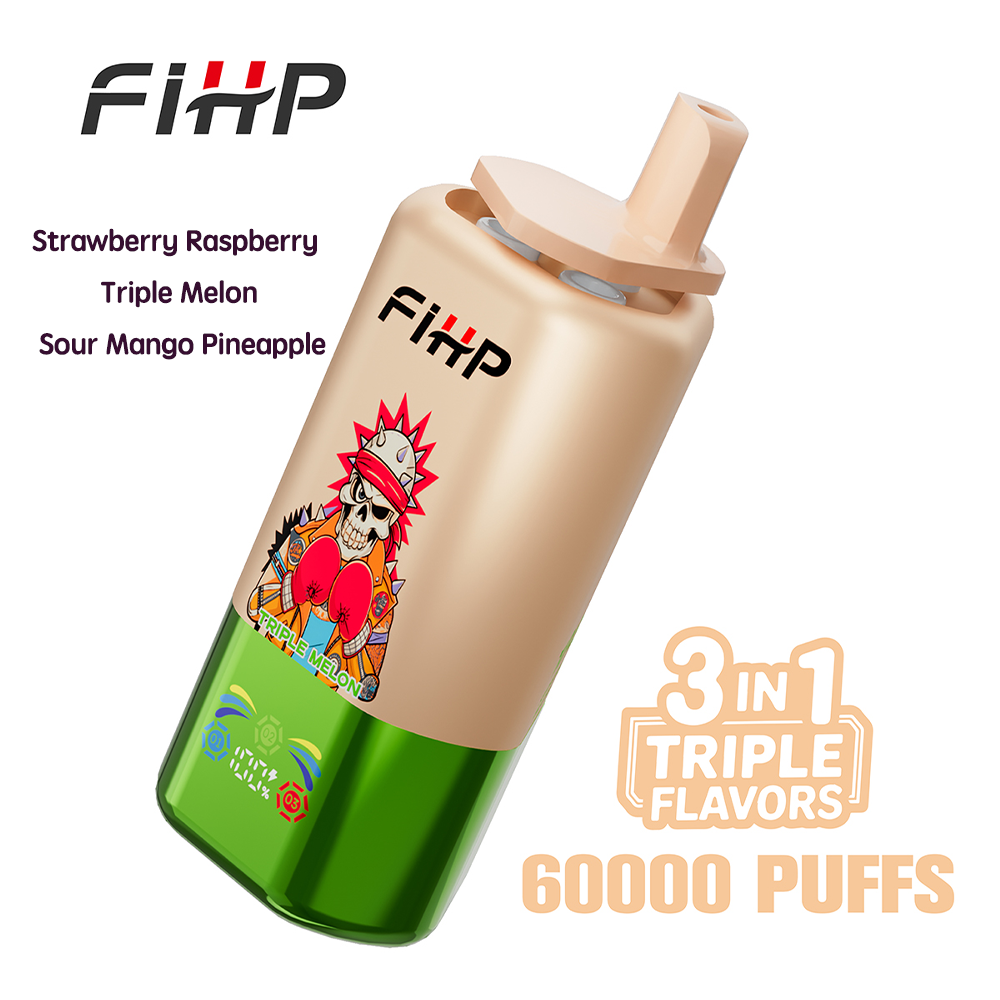 FiHP 60000 Triple Flavors | 60000 Puffs & 3 Switchable Flavors & LED Screen - Image 7
