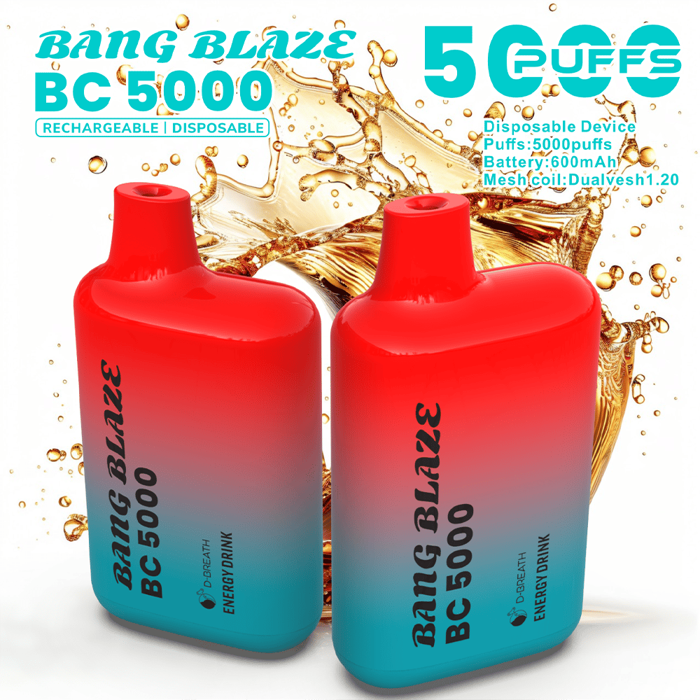 Bang Blaze BC5000 - 5000 Puffs Disposable Vape with 12 Flavors & 0–5% Nicotine - Image 11