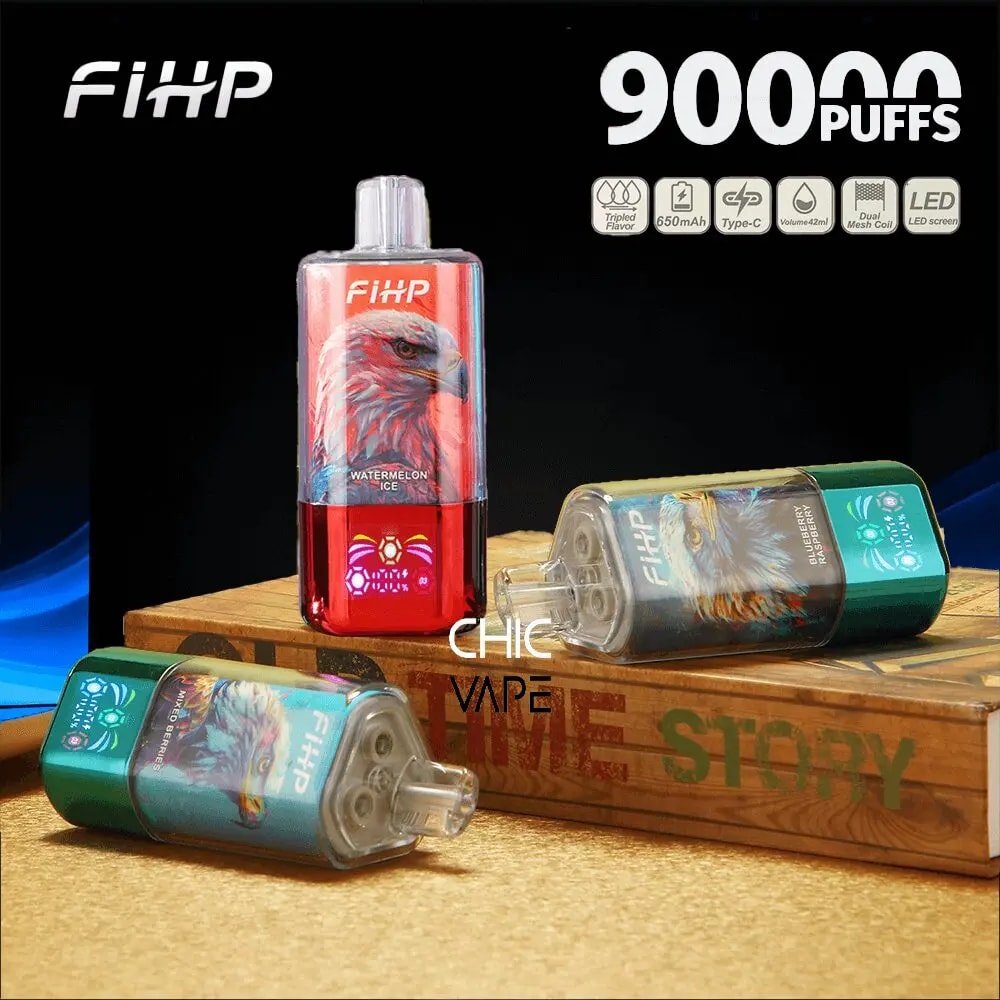 FIHP 90K 3IN1 | 90,000 Puffs | 3-in-1 Adjustable Flavor System | 650mAh Rechargeable