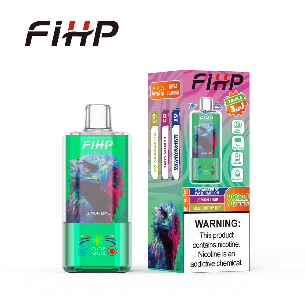FIHP 90K 3IN1 | 90,000 Puffs | 3-in-1 Adjustable Flavor System | 650mAh Rechargeable - Image 10