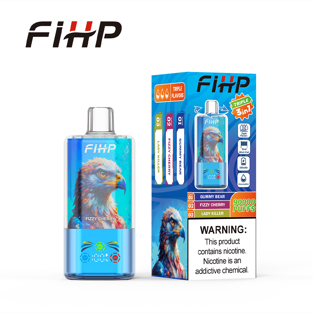 FIHP 90K 3IN1  | 90,000 Puffs | 3-in-1 Adjustable Flavor System | 650mAh Rechargeable - Image 7