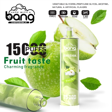 Bang SHISHA 15000 bouffées Vape Original E Cigarette