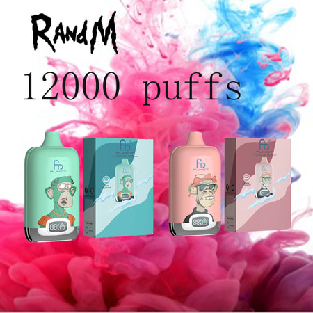 RandM Digital Box 12000 puffs Vape original E Cigarette