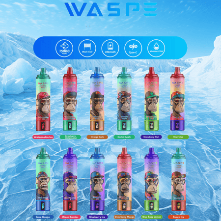 WASPE 15000 Puffs LED Dispaly Vape Original E-Cigarette