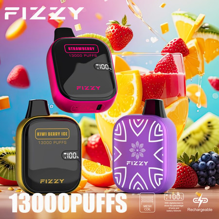 FIZZY Boom 13K Puffs Vape Original E-cigarett av Bulk Buying