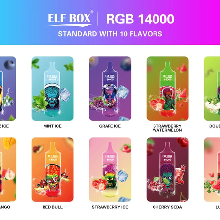 ELF BOX 14000 Puffs Vape original E-cigarett