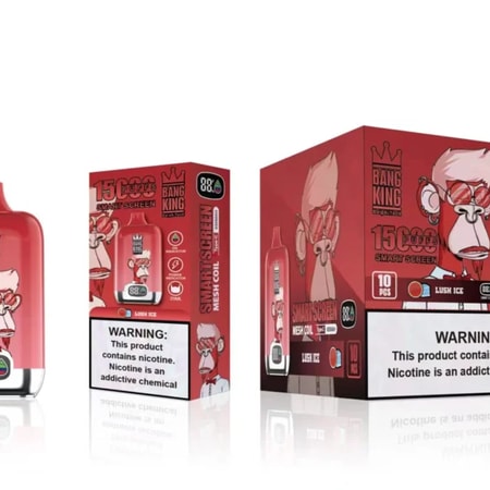 Bang King Schermo intelligente 15000 soffi Vape sigaretta elettronica originale