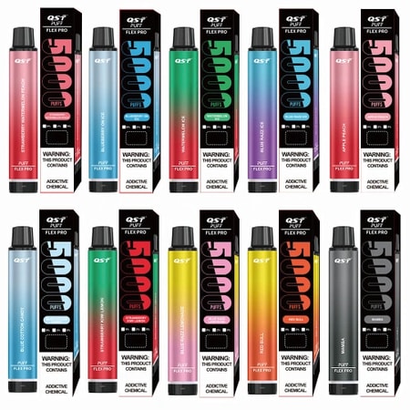 QST filex max 5000 パフ Vape オリジナル電子タバコ