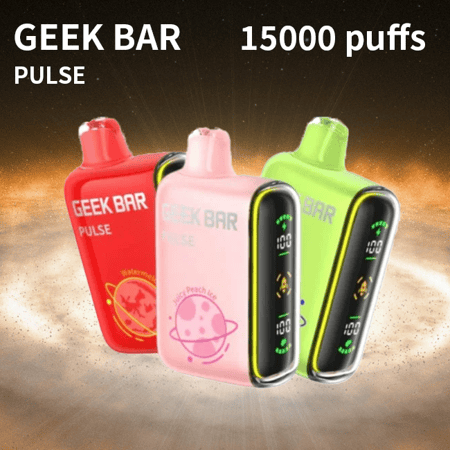 Geek Bar Pulse 15000 15K パフ Vape オリジナル電子タバコ