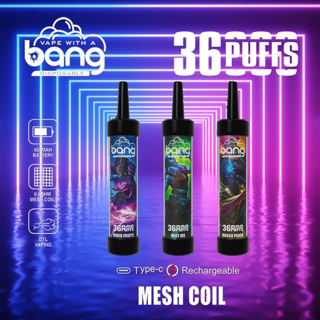 Bang 36000 36k Puffs Vape E-Cigarette originale