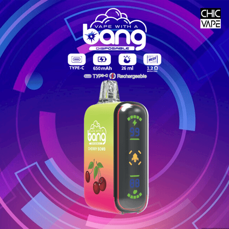 Bang Rocket 18000 Puffs Vape cigarrillo electrónico original