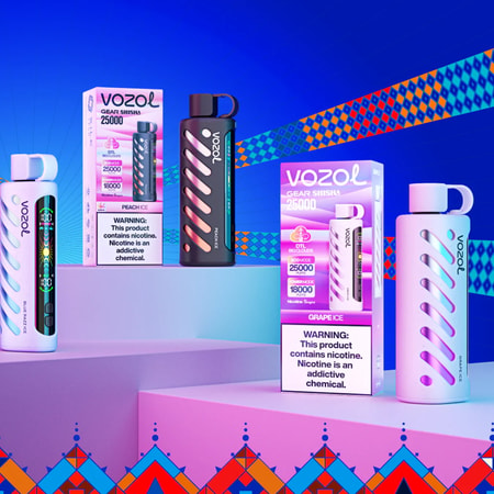 Il vaporizzatore Vozol Gear Shisha da 25.000 tiri offre due modalità di potenza, 25 ml di liquido, 5% di nicotina e 25.000 tiri. Le caratteristiche includono un chip intelligente, doppie resistenze a mesh, schermo da 2,1", feedback audio e 21 aromi per un'esperienza di svapo premium.
