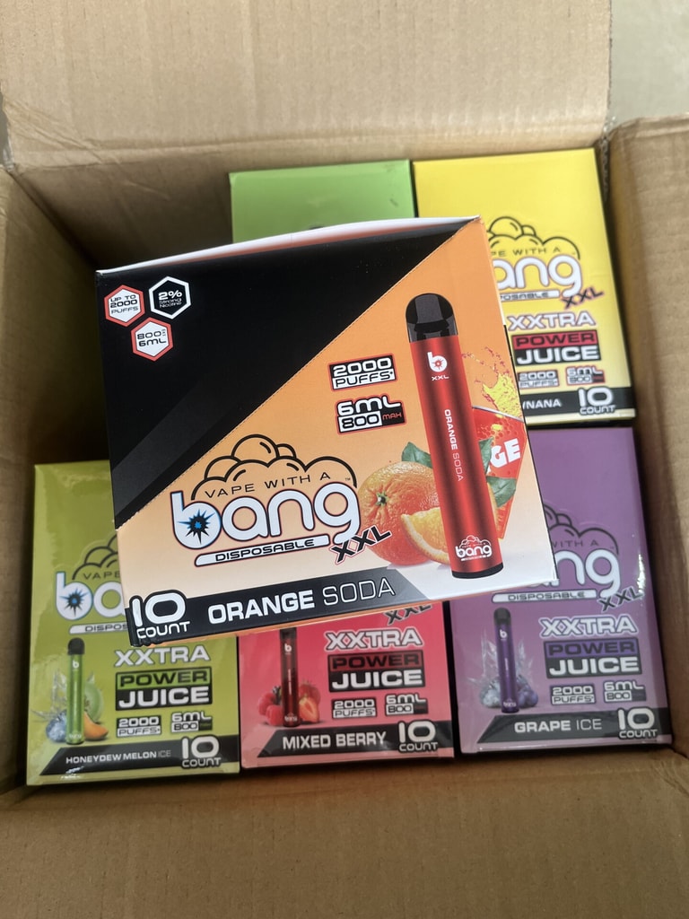 Bang XXL 2000 Puffs Vape original E-cigarett fotorecension