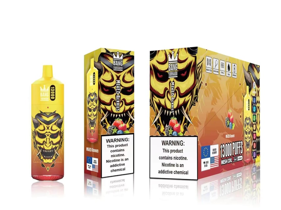 Bang Tornado 13k Puffs Vape original E Cigarette - 画像 (2)