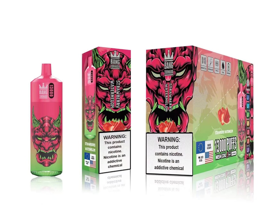 Bang Tornado 13k Puffs Vape original E Cigarette - 画像 (3)