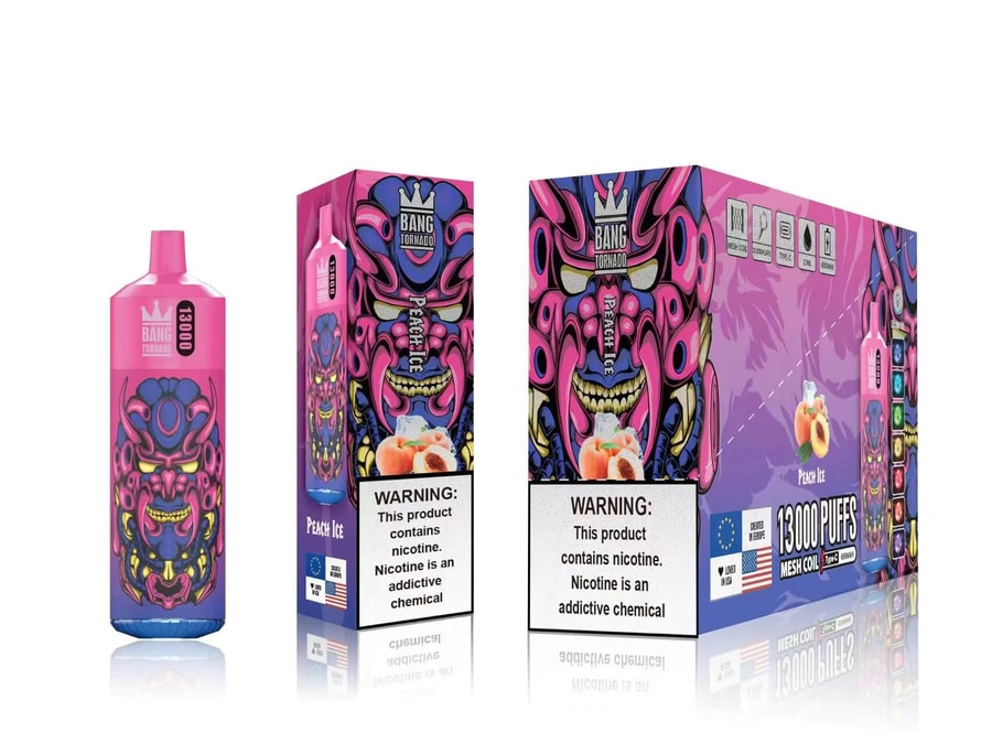Bang Tornado 13k Puffs Vape original E Cigarette - 画像 (5)